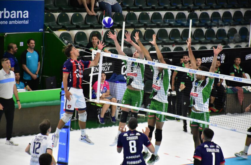  San Lorenzo, Ciudad y River, ganadores del viernes en la Liga de Voleibol Argentina
