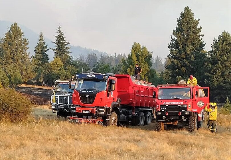  VIALIDAD NACIONAL SE SUMÓ A LOS EQUIPOS QUE TRABAJAN EN LA LUCHA CONTRA LOS INCENDIOS EN EL BOLSÓN