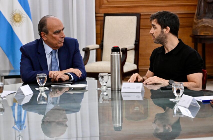  Torres se reunió con Guillermo Francos en Casa Rosada y anunció importante inversión en Hidrógeno Verde para Chubut