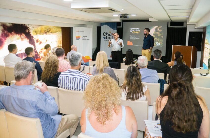  La Casa del Chubut y el Ministerio de Turismo promocionan la provincia a nivel nacional