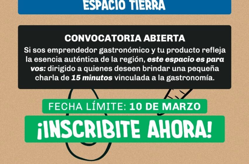  El Municipio convoca al Conversatorio de Festín de Sabores