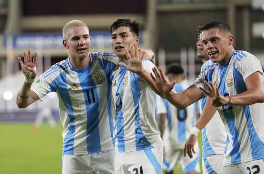  Argentina le ganó a Colombia con un golazo de Subiabre y se clasificó al Mundial Sub 20: quiere el bonus track, ser campeón