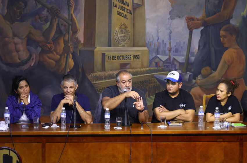  La CGT confirmó que su tercer paro general contra Javier Milei será el 10 de abril