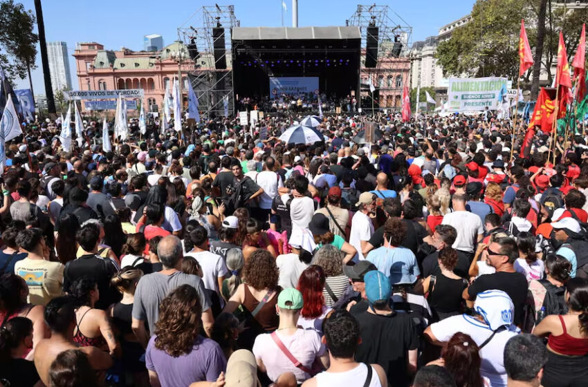  La oposición apuntará contra Milei en la marcha del 24 de marzo y el Gobierno no aplicará el protocolo antipiquetes