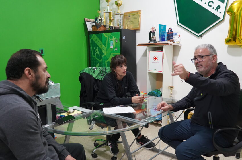  Petroquímica trabaja en su predio con el Gimnasio “Centenario” como prioridad