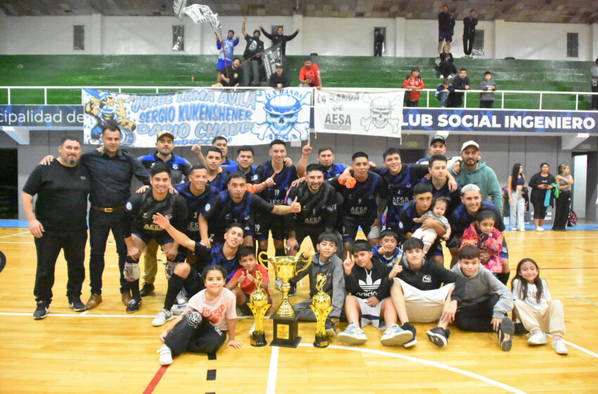  Futsal: La Banda de AESA se consagró campeón provincial