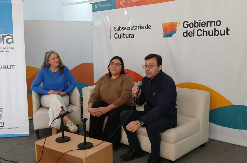  Provincia y ADICORA lanzaron las “VIII Jornadas Corales Chubutenses 2025”