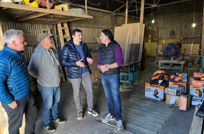  Provincia impulsa el trabajo y la capacitación en Río Pico