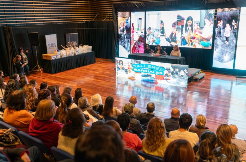  Se realizó el lanzamiento oficial de los Talleres Barriales 2025