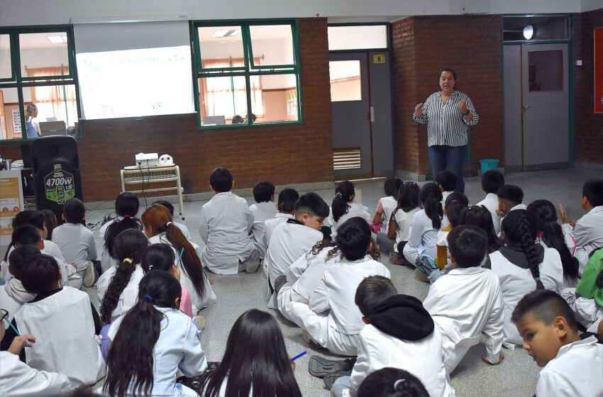  El Municipio inició un nuevo ciclo del programa “Ambiente en las Escuelas”