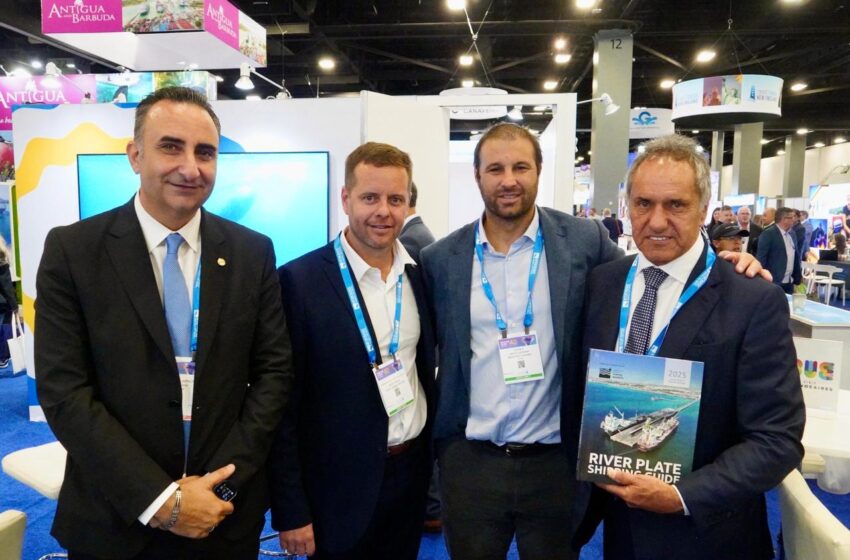  Chubut tuvo una destacada participación en la feria de cruceros más grande del mundo