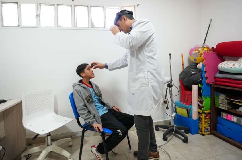  Se concretó una nueva jornada de control oftalmológico en el B° Moure