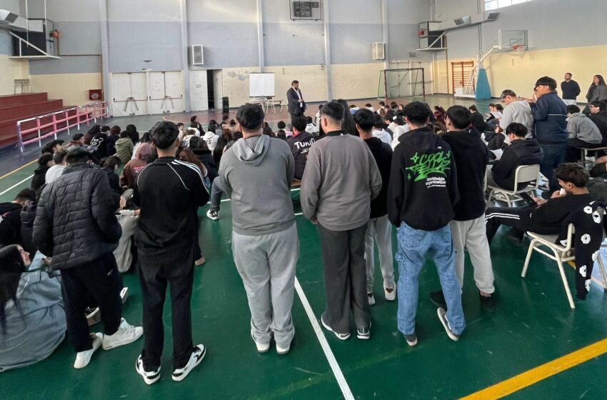  Con amplia participación Provincia realizó charla sobre Defensa del Consumidor para adolescentes en Comodoro Rivadavia