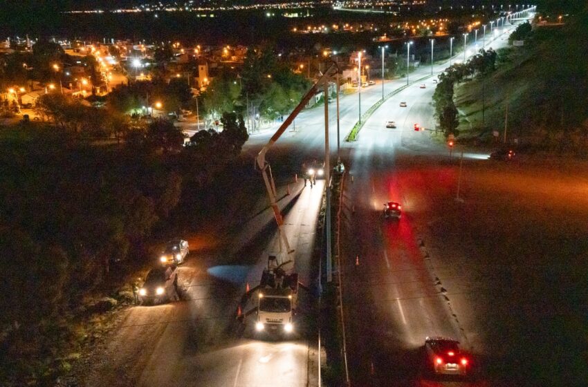  Ruta Nº 3 más segura: SCPL concluye la segunda etapa de recambio lumínico