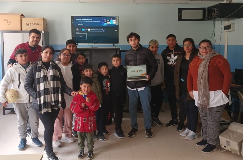  Chubut amplía su red de Salas de Tecnología Educativa con dos nuevas instalaciones en Gastre y Blancuntre