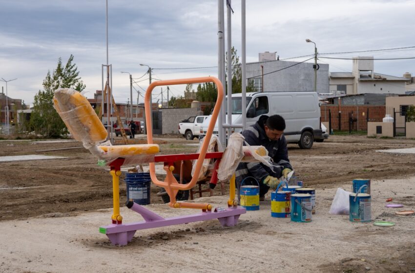  El Municipio avanza con el mantenimiento y la conservación de espacios públicos en distintos barrios