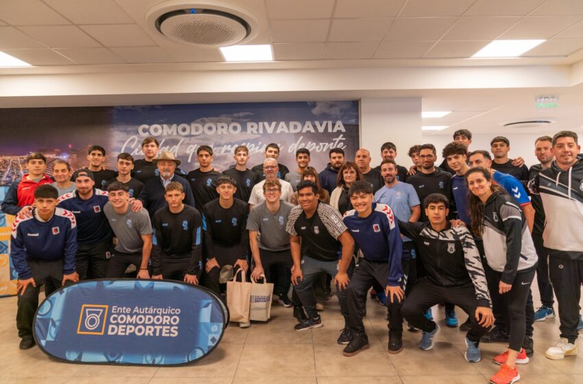 Othar recibió a la Preselección Argentina Junior de Handball que se prepara en Comodoro Rivadavia para el próximo Mundial