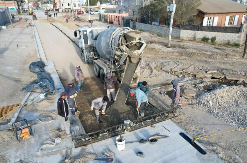  Continúan las mejoras en infraestructura urbana en el barrio Juan XXIII