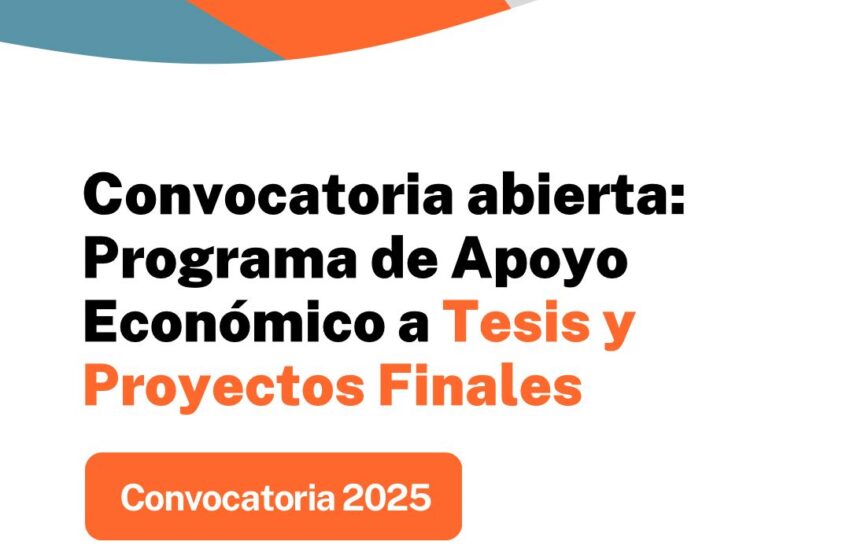  Provincia realiza convocatoria abierta al Programa de Apoyo Económico a Tesis y Proyectos Finales