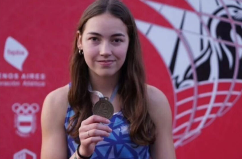  Olivia Conesa logró su segunda medalla de oro en Mar del Plata