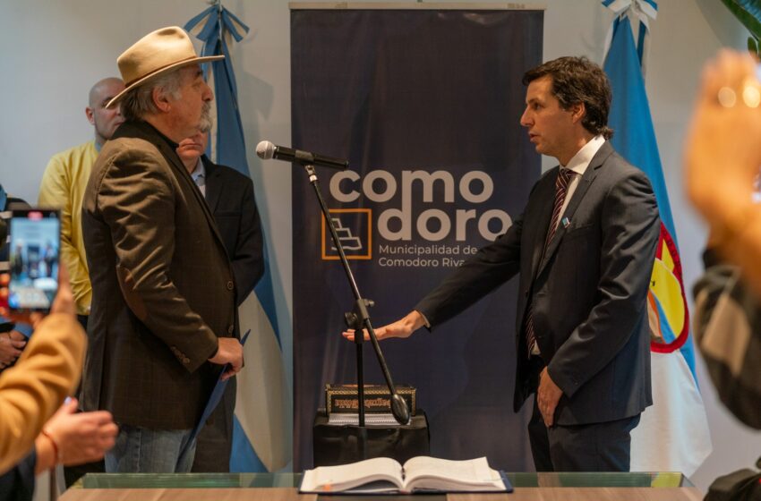  Asumieron Ezequiel Turienzo y Fernando Ostoich como nuevos funcionarios del Municipio