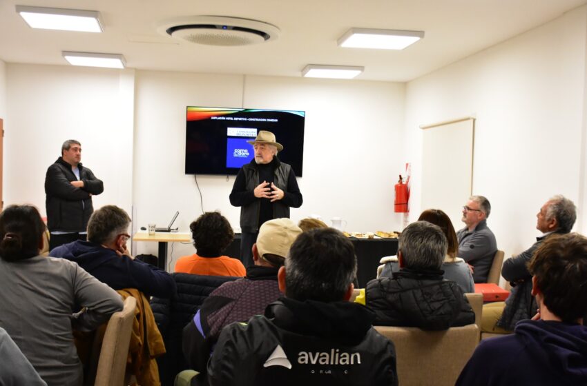  Las instituciones proyectan dos obras prioritarias para el deporte