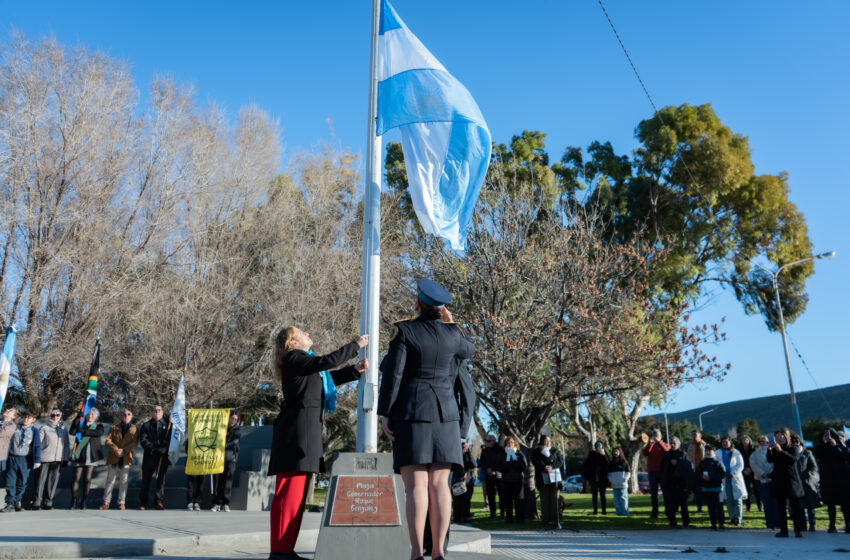  Rada Tilly celebró el 209° aniversario de la Independencia Argentina