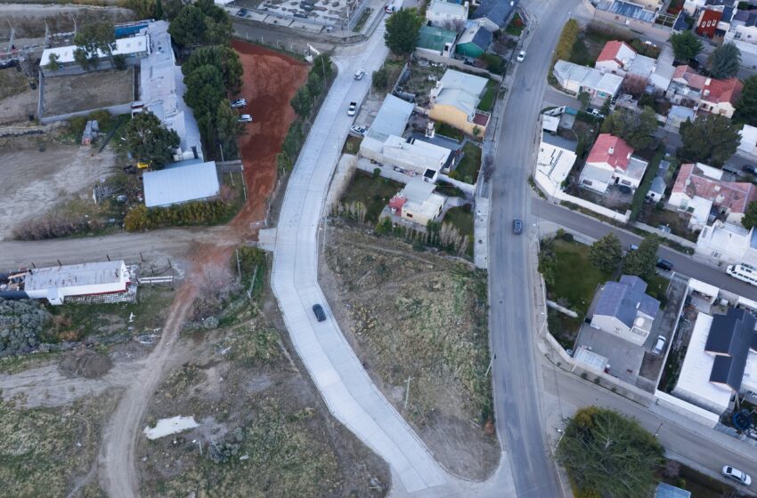  Concluyó la pavimentación de la calle Jones de Km. 3