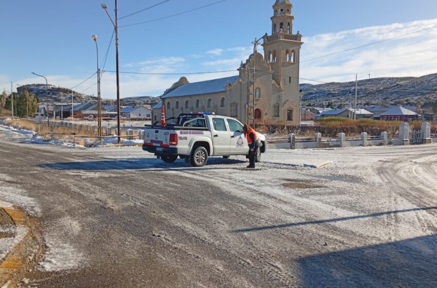  Continuará el frío polar y solicitan circular con extrema precaución