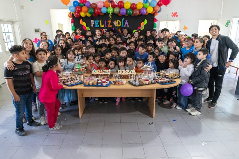  Más de 200 niños disfrutaron de los Festejos de las Infancias en los barrios Máximo Abásolo y San Martín