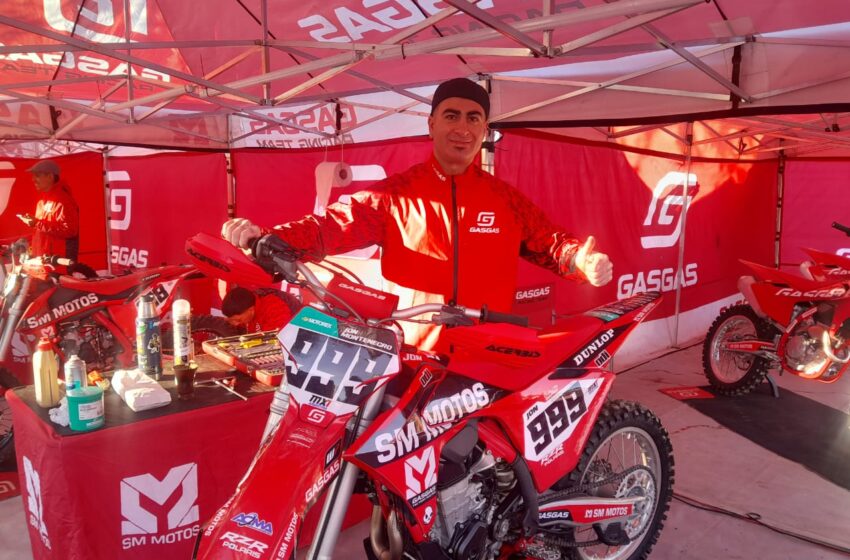 Jonatan Montenegro va en busca del podio al Nacional de Motocross en Posadas