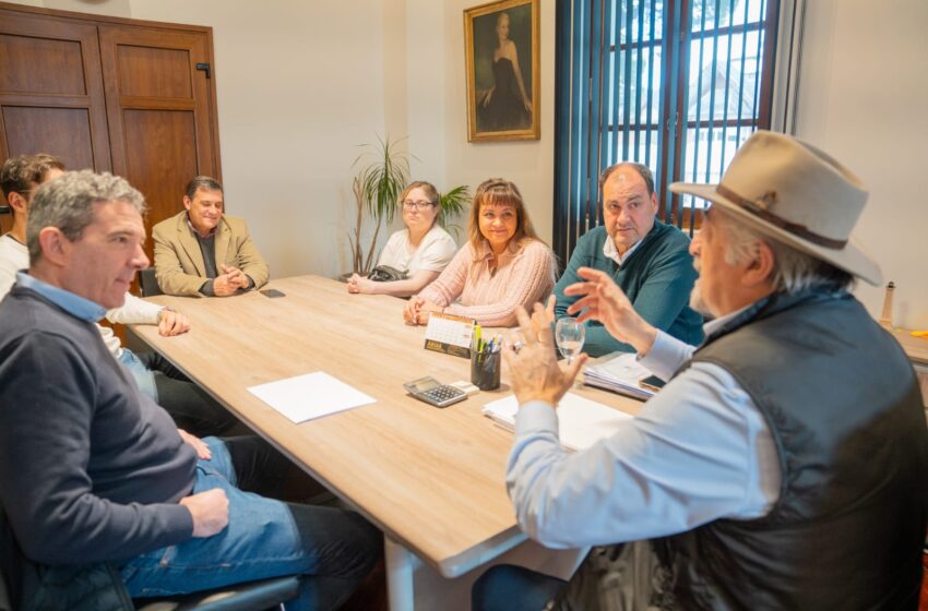  Othar recibió a referentes de la Cámara de Comercio para analizar la situación del sector