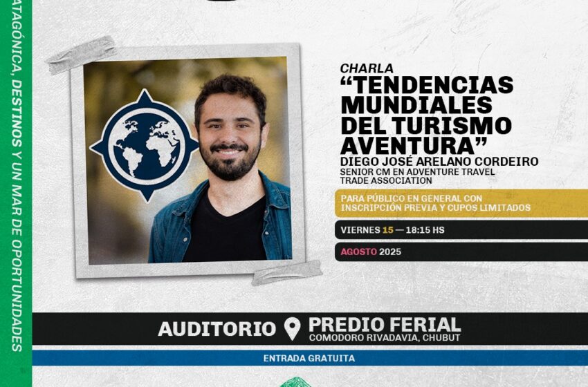  Charla: «Tendencias Mundiales del Turismo Aventura»