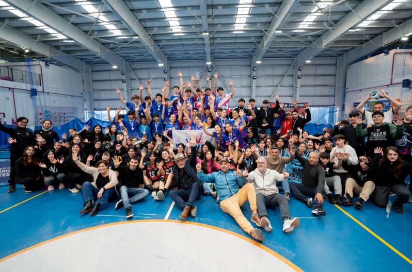  Othar participó del cierre de la instancia provincial de vóley de los Juegos Evita