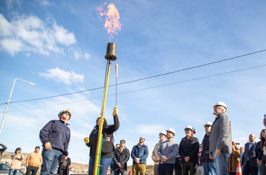  Othar inauguró la red de gas que beneficia a 73 familias del barrio Don Bosco