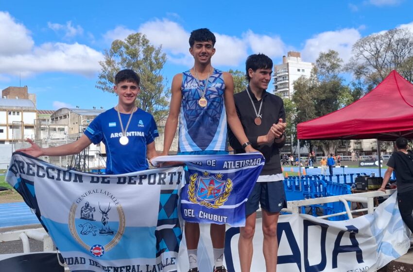  Atletismo: Medallas para el comodorense Matías Bellido en el Nacional U20 en Rosario