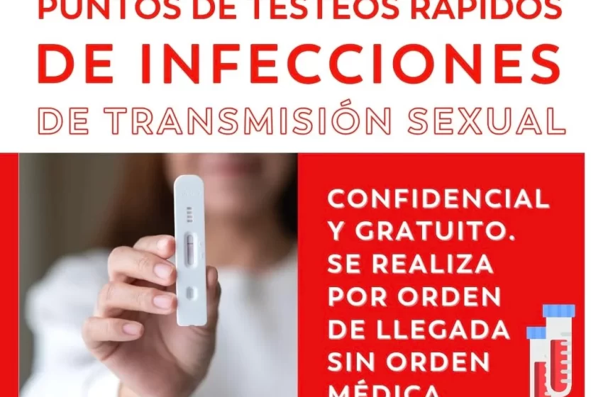  Más puntos de testeo rápido de infecciones de transmisión sexual en Comodoro Rivadavia