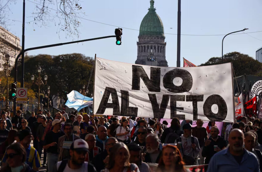  La oposición intentará sostener el financiamiento al Garrahan y las universidades contra los vetos de Milei