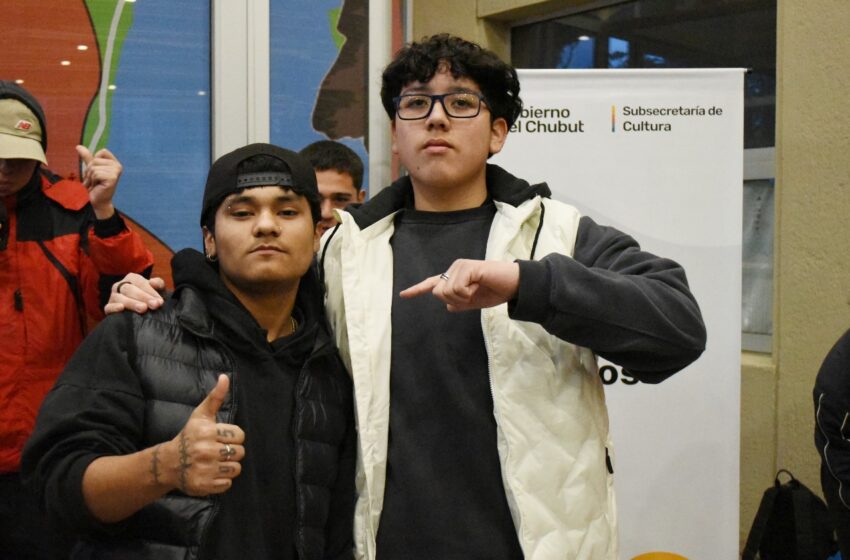  Chubut eligió a los representantes provinciales de Freestyle Rap para los Juegos Evita 2025