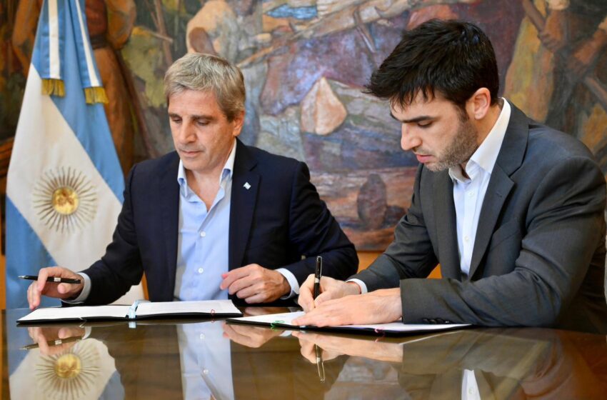  Torres firmó con Nación un acuerdo para el traspaso de obras, en el marco del mayor desendeudamiento en la historia de Chubut