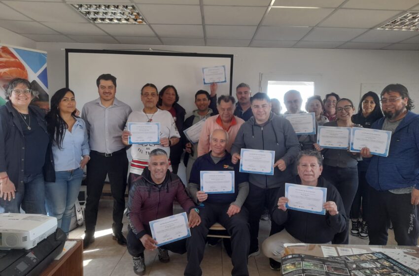  Pesca: Se llevaron adelante talleres destinados al Programa de Observadores a Bordo de Chubut