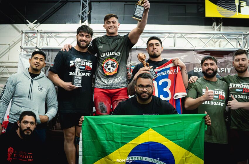  José Poblete se consagró campeón en el Strongfest Sudamericano