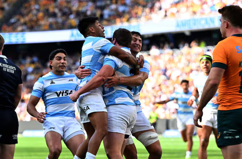  Los Pumas vencieron Australia en Sydney y siguen en carrera en el Rugby Championship