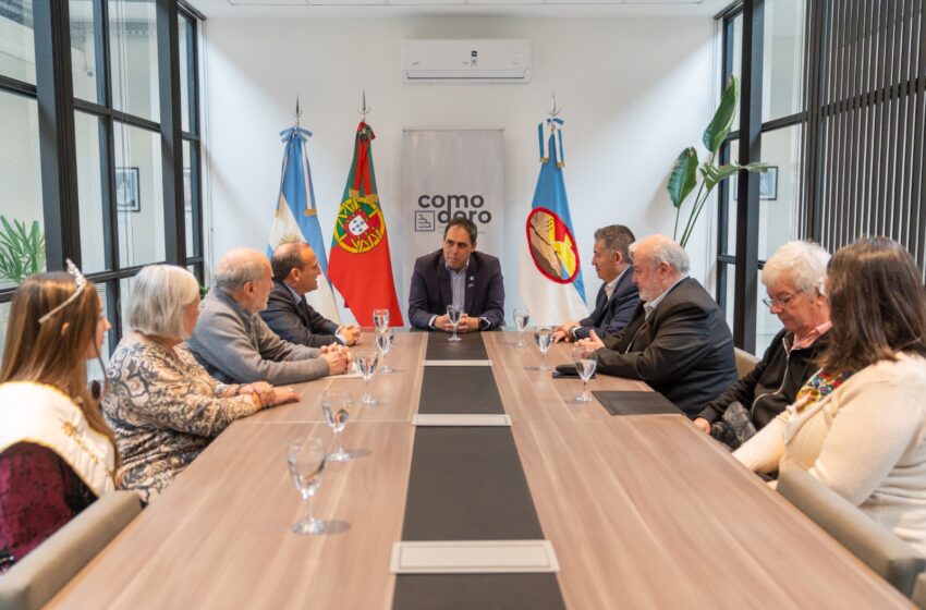  Autoridades municipales recibieron al Embajador de Portugal en Argentina
