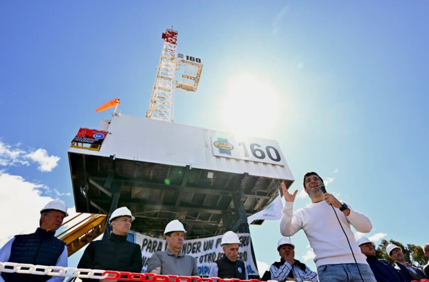 Torres destacó el inicio de la era no convencional en Cerro Dragón y ratificó que «defender el trabajo en nuestra provincia es la prioridad»