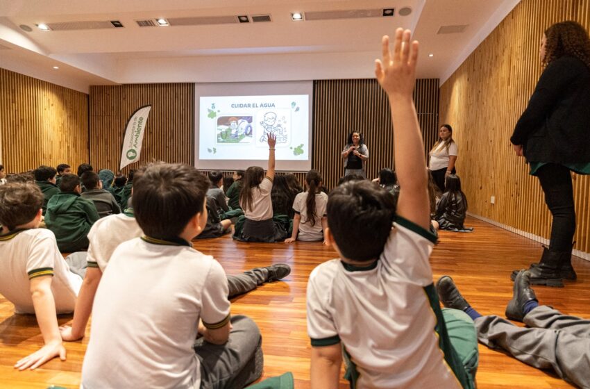 Ambiente municipal brindó una charla a alumnos del Instituto Martín Rivadavia