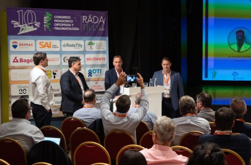 Finaliza en Rada Tilly el 10° Congreso Patagónico de Ortopedia y Traumatología