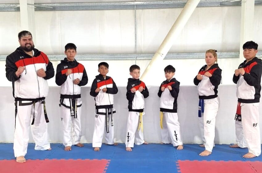  Tadeo Carrazana y su equipo competirán en un Nacional de Taekwon Do en Buenos Aires