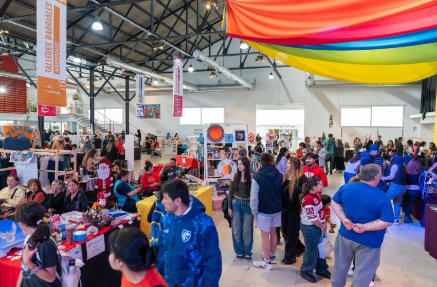  “La Muestra Anual de los talleres barriales, corona todo el trabajo y el esfuerzo de todo un año”