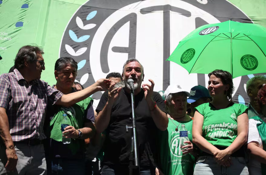  El Gobierno descontará el día a quienes participen del paro de ATE y Aguiar denuncia una “amenaza ilegal”